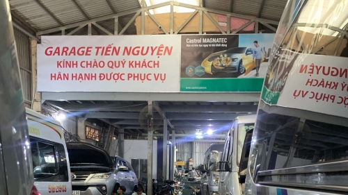 HCM: Đại lý dầu Wolver -  Garage Tiến Nguyện